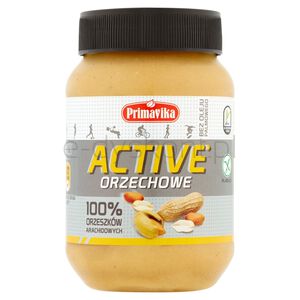 Primavika Active Orzechowe 100% Orzeszków Arachidowych 470 G