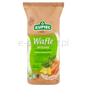 Kupiec Wafle Ryżowe Naturalne 120G