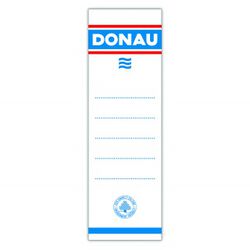 Donau Etykiety samoprzylepne do segregatora 54x153mm, jednostronne, 20szt.