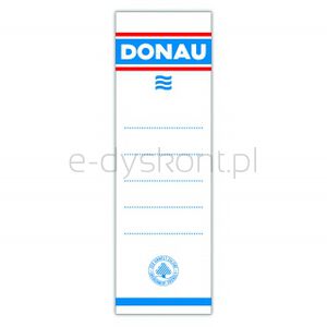 Donau Etykiety samoprzylepne do segregatora 54x153mm, jednostronne, 20szt.