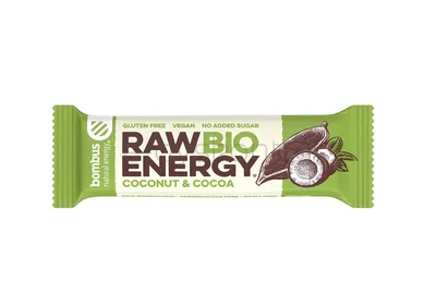Baton Raw Energy Bio Kokos-Kakao Bezgl. Bio 50 G
