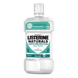 Listerine Płyn Do Płukania Jamy Ustnej Naturals Teeth Protection Mild Taste 500 Ml