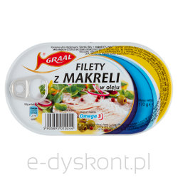 Graal Filety Z Makreli W Oleju 170G