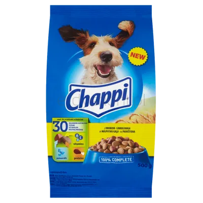 Chappi Karma Dla Psów Sucha Z Drobiem 500G