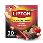 Lipton Herbata Czarna, jabłko i rabarbar, 20 piramidek - 2