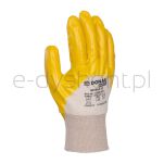 Donau Rękawice Safety Nitrile 02, Kat. Ii, Rozm. 8, Żółte - 2