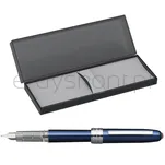 Pióro wieczne Platinum Plaisir Blue, F, niebieskie - 4