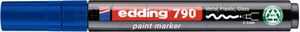 Marker olejowy e-790 EDDING, PCR, niebieski