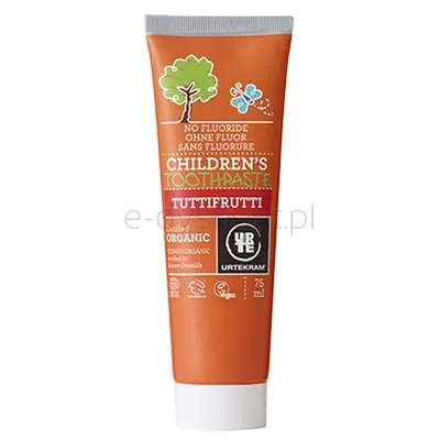 Pasta Do Zębów Dla Dzieci Tuttifrutti Bio 75 Ml