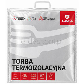Torba termoizolacyjna Selgros 45x47/8+8 cm