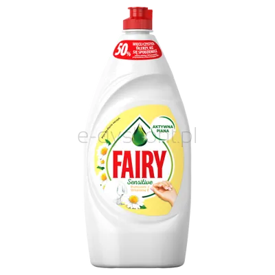 Fairy Płyn Do Mycia Naczyń Rumianek Z Witaminą E, 900Ml