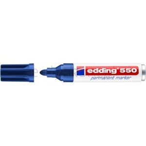 Edding Marker permanentny e-550 3-4 mm, niebieski