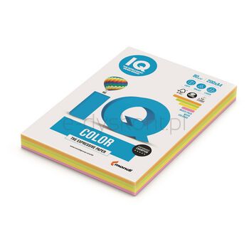IQ Papier ksero kolorowy A4 neonowy 200 arkuszy