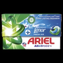 Ariel Allin1 Pods+ Kapsułki Do PraniaTouch Of Lenor Fresh Air 19 Prań