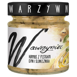 Wawrzyniec Pasta Warzywna Hummus Z Pestkami Dyni I Słonecznika 180G