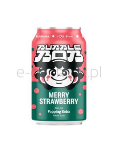 Popping Bubble Tea Truskawka 330ml