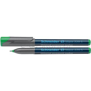 Schneider Foliopis permanentny Maxx 220 S, 0,4mm, zielony