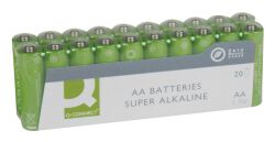 Q-Connect Baterie Super-Alkaliczne Aa, Lr06, 1,5V, 20Szt.