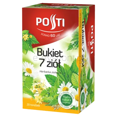 Posti Bukiet 7 Ziół Ekspresowa Ziołowa20 X 1,5 G