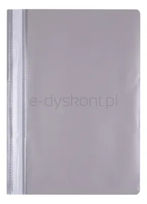 Office Products Skoroszyt, Pp, A4, Miękki, 100/170Mikr., Szary