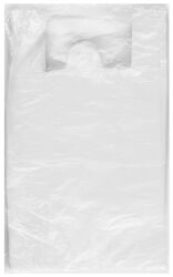 Sarantis Reklamówka HDPE, standard, 28/7/48 cm, 9 mikr., 200 szt., biała