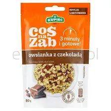 Kupiec Coś na Ząb Owsianka z czekoladą 50g