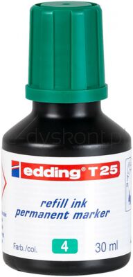 Edding Tusz Do Uzupełniania Markerów Permanentnych E-T25 Zielony