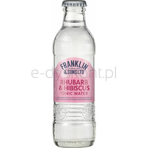 Franklin Sons Rhubarb Hibiscus Tonic Water 200 Ml