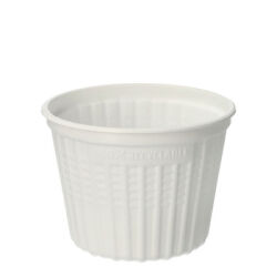Kubki Na Zupę, Pp, Okrągłe, 500 Ml, Średnica 11,5 Cm, 8,5 Cm, Kolor: Biały, &Quotreuse&Quot, 25 Szt