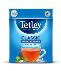 Tetley Herbata Classic Czarna 100 Torebek X 1,5G