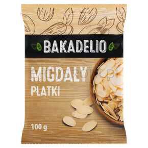 Migdały Bakadelio Płatki 100 G Mw DobryWybór