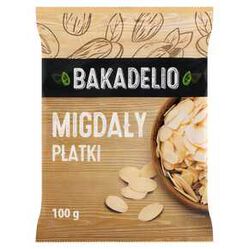 Migdały Bakadelio Płatki 100 G Mw DobryWybór