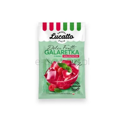 Galaretka malinowa Lucatto 70g