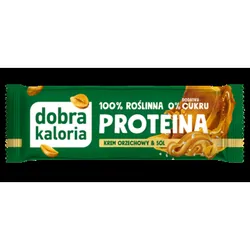Dobra Kaloria Baton Proteinowy Krem Orzechowy &Amp; Sól 45 G