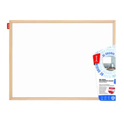 Tablica Suchościeralna Magnetyczna Memobe W Ramie Drewnianej 80X60 Cm