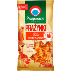Przysnacki Prażynki o smaku Bekon i Syrop Klonowy 120 g