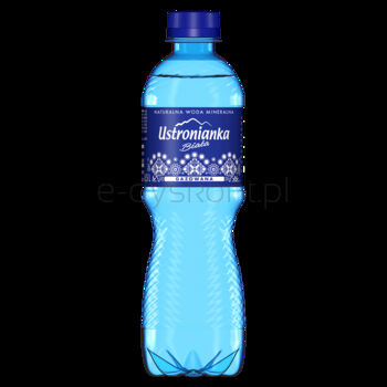Ustronianka Biała Naturalna Woda Mineralna Gazowana 0,5L SK