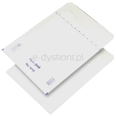 Office Products Koperty samoklejące HK, H18, 270x360mm/290x370mm, 10szt., białe