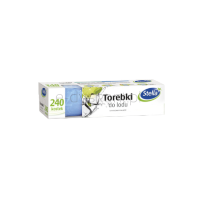 ST Torebki do lodu samozamykające się 240 kostek box