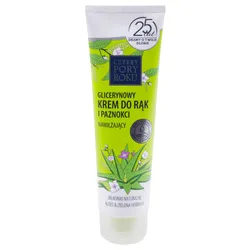 Cztery Pory Roku Krem do rąk i paznokci glicerynowy z aloesem i zielona herbatą nawilżający 130ml