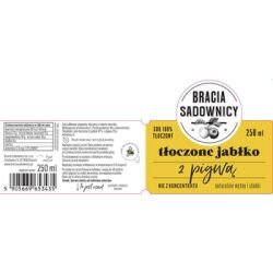 Bracia Sadownicy sok tłoczony 250 ml jabłko-pigwa