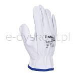 Rękawice Robocze Donau Safety, Skóra Kozia, Rozm. 10/Xl, Białe - 2