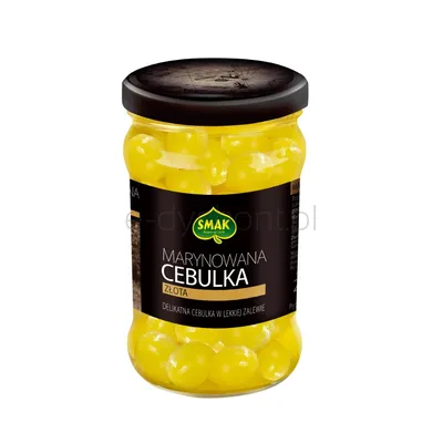 Smak Marynowana cebulka złota 290g