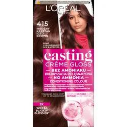 L'Oreal Paris Casting Creme Gloss Farba Do Włosów 415 Mroźny Kasztan