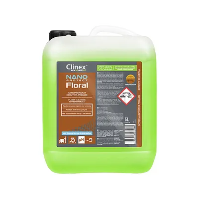 Clinex Preparat Nano Protect Floral, do mycia podłóg, 5l