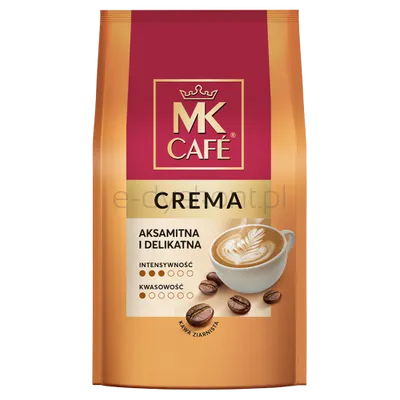 Mk Cafe Kawa Ziarnista Crema 1Kg 