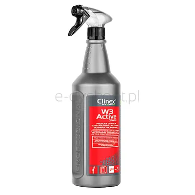 Clinex Preparat W3 Active Shield, do mycia sanitariatów i łazienek, 1l