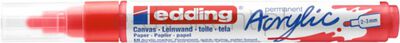 Marker akrylowy e-5100 EDDING, 2-3 mm, matowa czerwień