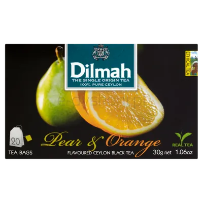 Dilmah Herbata Pear Orange Flavoured Black Tea 20X1,5 G
