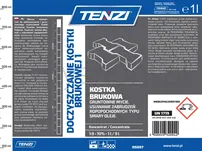 Dwufazowy koncentrat do czyszczenia kostki brukowej TENZI, 1l - 2